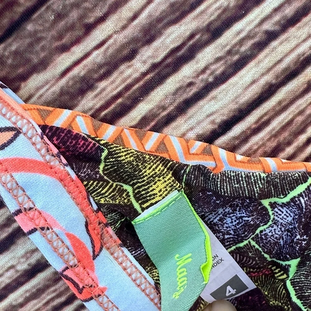 Maaji Multicolor Geometric Bikini